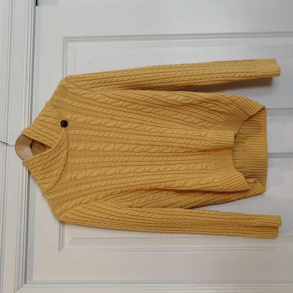 Jeanne Pierre sweater size L yellow - Picture 4 of 7
